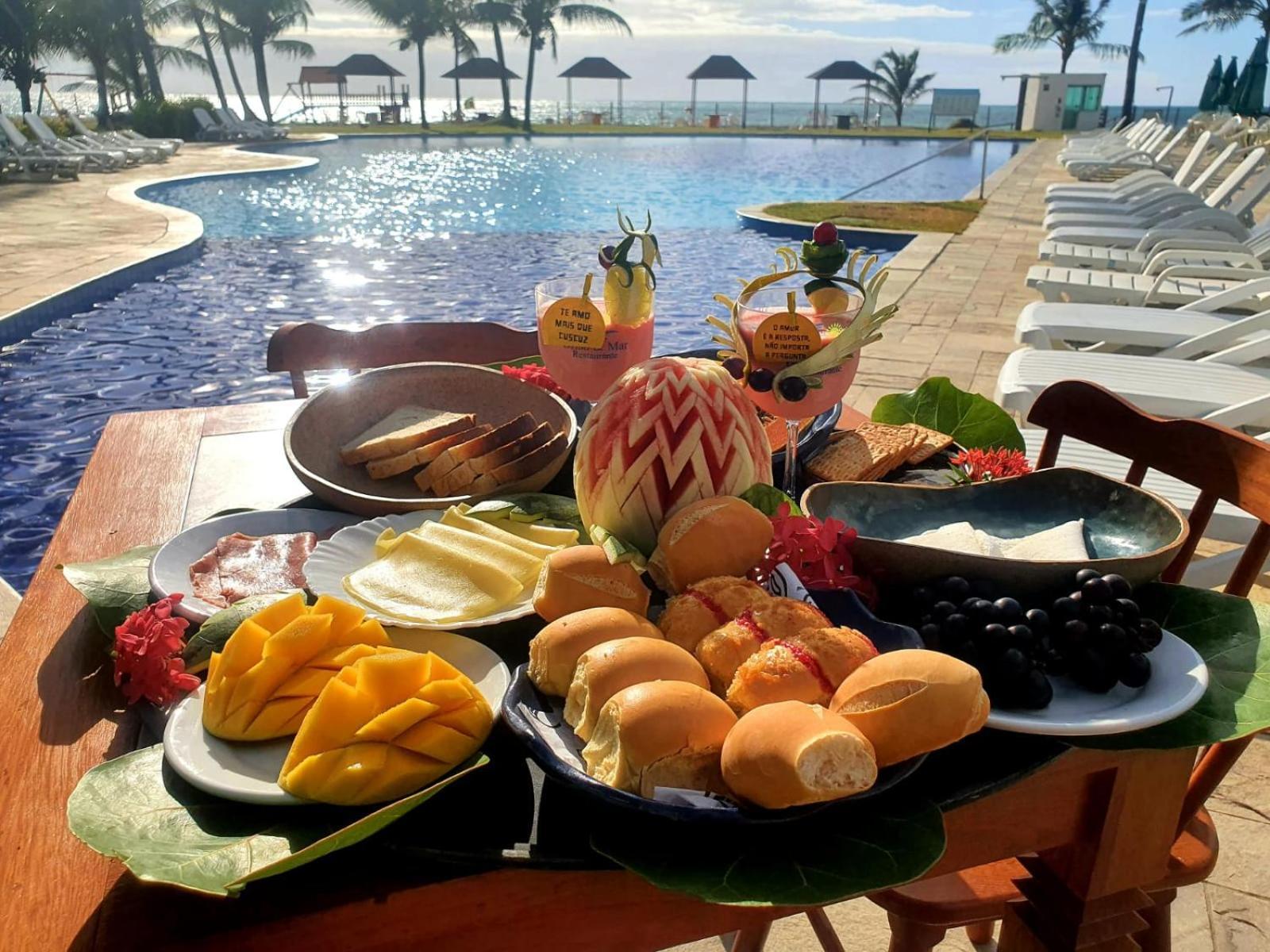 Ancorar Flat Resort Beira Mar De Pôrto das Galinhas Exterior foto